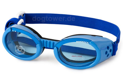 Doggles Hundebrille hellblau