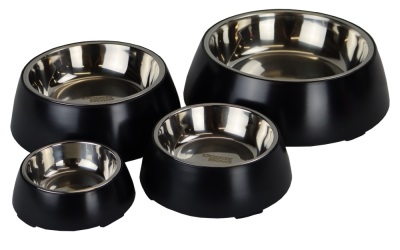 DoggyBowl Metallic Black