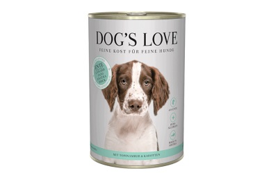 DOGS LOVE Nassfutter Hypoallergen Ente