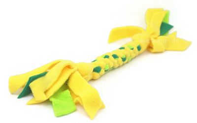 Spielseil Toto (2 Knoten) in gelb