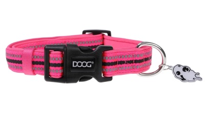 DOOG Neon Collar Lady pink/grey