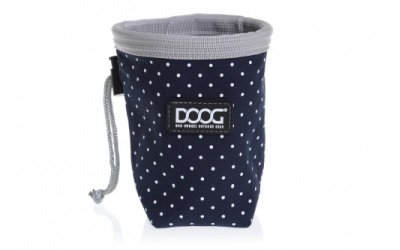 Doog Treat Pouch Stella Leckerlitasche, navy/polka dot