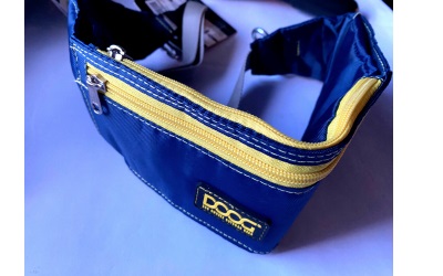 Doog Walkie Belt Gürteltasche, blau/gelb