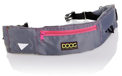 Doog Walkie Belt Gürteltasche, grau/pink