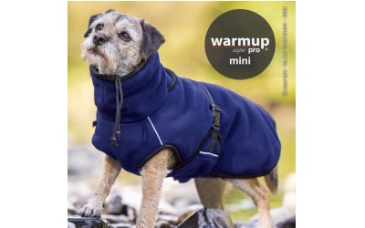 Dryup Warmup Cape Pro Mini Hundebademantel dark blue