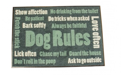 duvo+ Bodenmatte Dog Rules