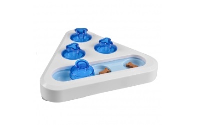 duvo+ Seek `n Snack Puzzle Dreieck Weiss/Blau