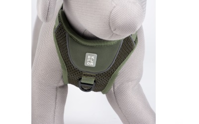 duvoplus Explor Ultimate Fit No-Pull Geschirr Classic Undercover Green
