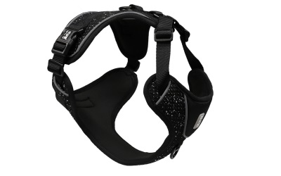 duvoplus Explor Ultimate Fit No-Pull Geschirr Fashion Granite Black