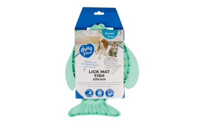 duvoplus Leckmatte Fische grün