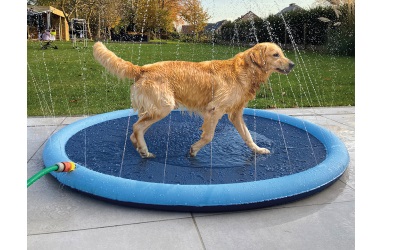 duvoplus Wasserspielmatte Splash blau