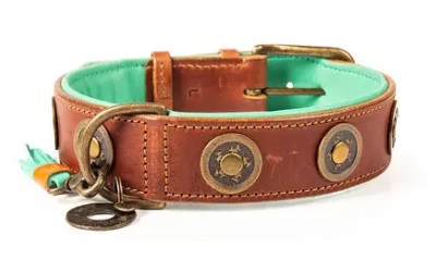 DWAM Dog with a mission Leder Hundehalsband Urban