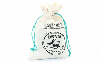 DWAM Dog with a mission Beutel, gratis zur Halsband-Bestellung