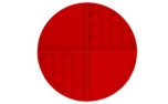 Eat Slow Live Longer Lick Mat Dimensions Circle Red