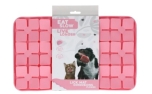 Eat Slow Live Longer Lick Mat Dimensions Flower Pink