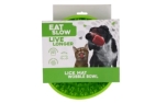 Eat Slow Live Longer Lick Mat Wobble Bowl Green