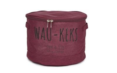 EMMY & PEPE Wau-Keks Futtersack Bordeaux
