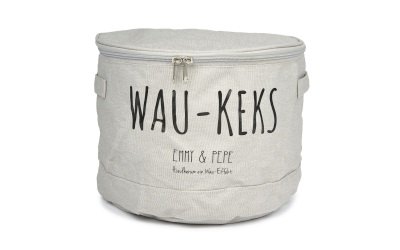 EMMY & PEPE Wau-Keks Futtersack Hellgrau