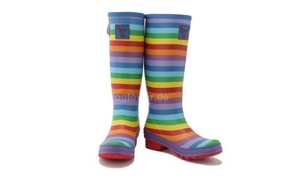 Evercreatures Gummistiefel Rainbow