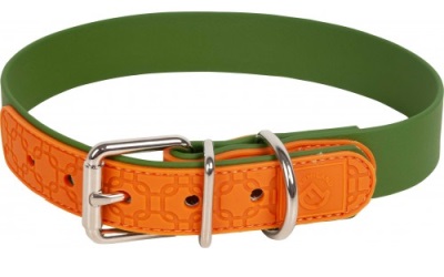 Farm-Land Halsband Oliv/Orange