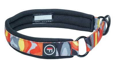 Finnero Camocolor Collar For Dogs Orange