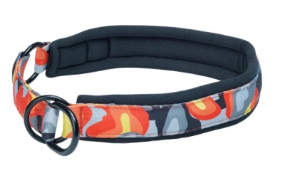 Finnero Camocolor Collar For Dogs Orange