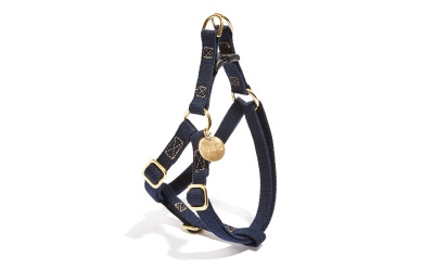 Found My Animal Classic Cotton Harness Navy