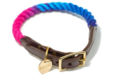 Found My Animal Dark Multi Ombre Katzen- und Hundehalsband