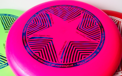 Frisbee Eurodisc Organic Star, pink