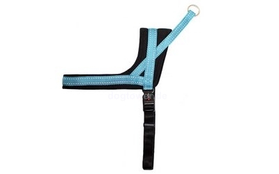 Wolters Geschirr Soft & Safe reflex, aqua/schwarz