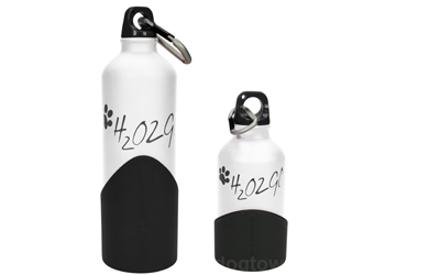 H2O2GO Wasser-Hundeflasche, weiss