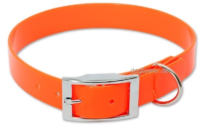 Halsband Biothane Deluxe Gold-Orange