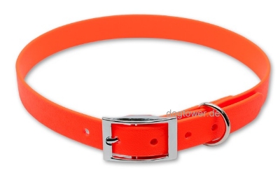 Halsband Deleuxe Orange in 19mm