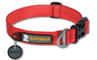 Ruffwear Hundehalsband Hoopie, rot