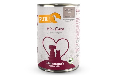 Herrmanns Dog Reinfleisch Bio-Ente