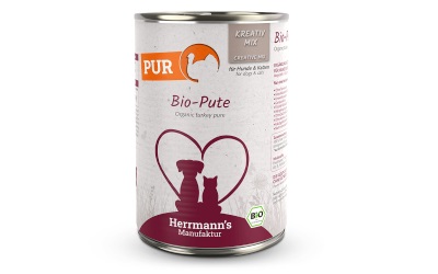 Herrmanns Dog Reinfleisch Bio-Pute