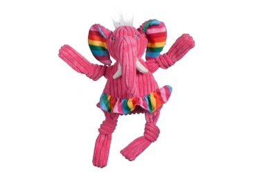 Hugglehounds Knotties Rainbow Elephant