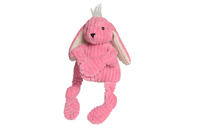 HuggleHounds Knotties Woodland Knotties Bunny, rosa