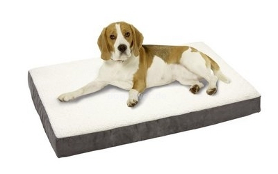 Hundematratze Ortho Bed, eckig, grau