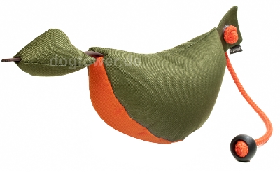 Bird Hundedummy orange/khaki