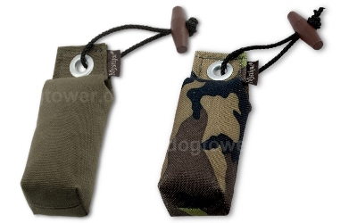 Hundedummy Pocket, khaki und camouflage