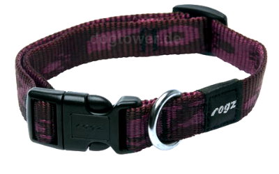 Hundehalsband Rogz, Alpinist, brombeer