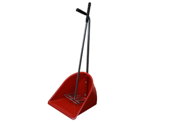 Hundekotschaufel Mistboy, Schaufel und Forke, rot