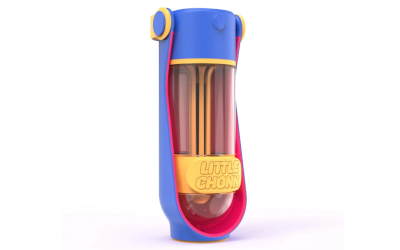 Little Chonk Hundetrinkflasche aus Ecozen + Silikon, power punch