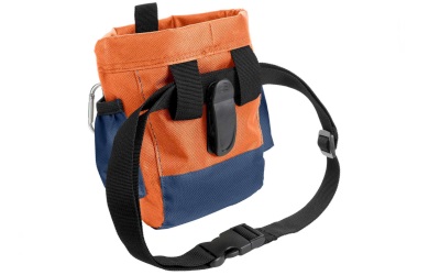 Hunter Gürteltasche Bugrino Profi, grau-blau/orange