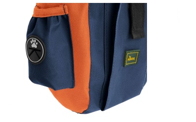 Hunter Gürteltasche Bugrino Profi, grau-blau/orange