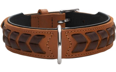 Hunter Halsband El Paso cognac/schwarz