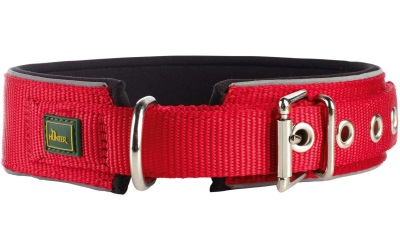 Hunter Halsband Neopren Reflect rot/schwarz