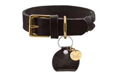 Hunter Halsband Sansibar Solid, schwarz