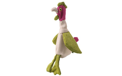 Hunter Hundespielzeug Canvas Slim Bird, beige/grün